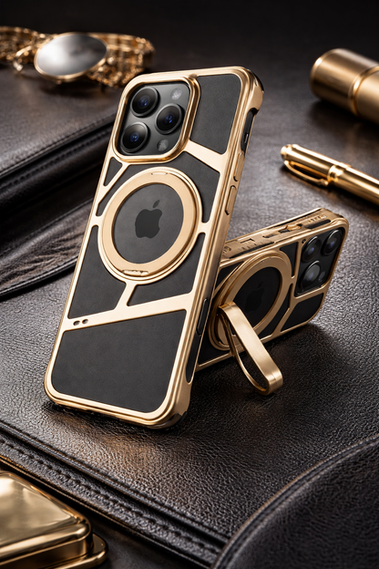 SleekFrame MagCase Gold Edition for iPhone 16 Pro